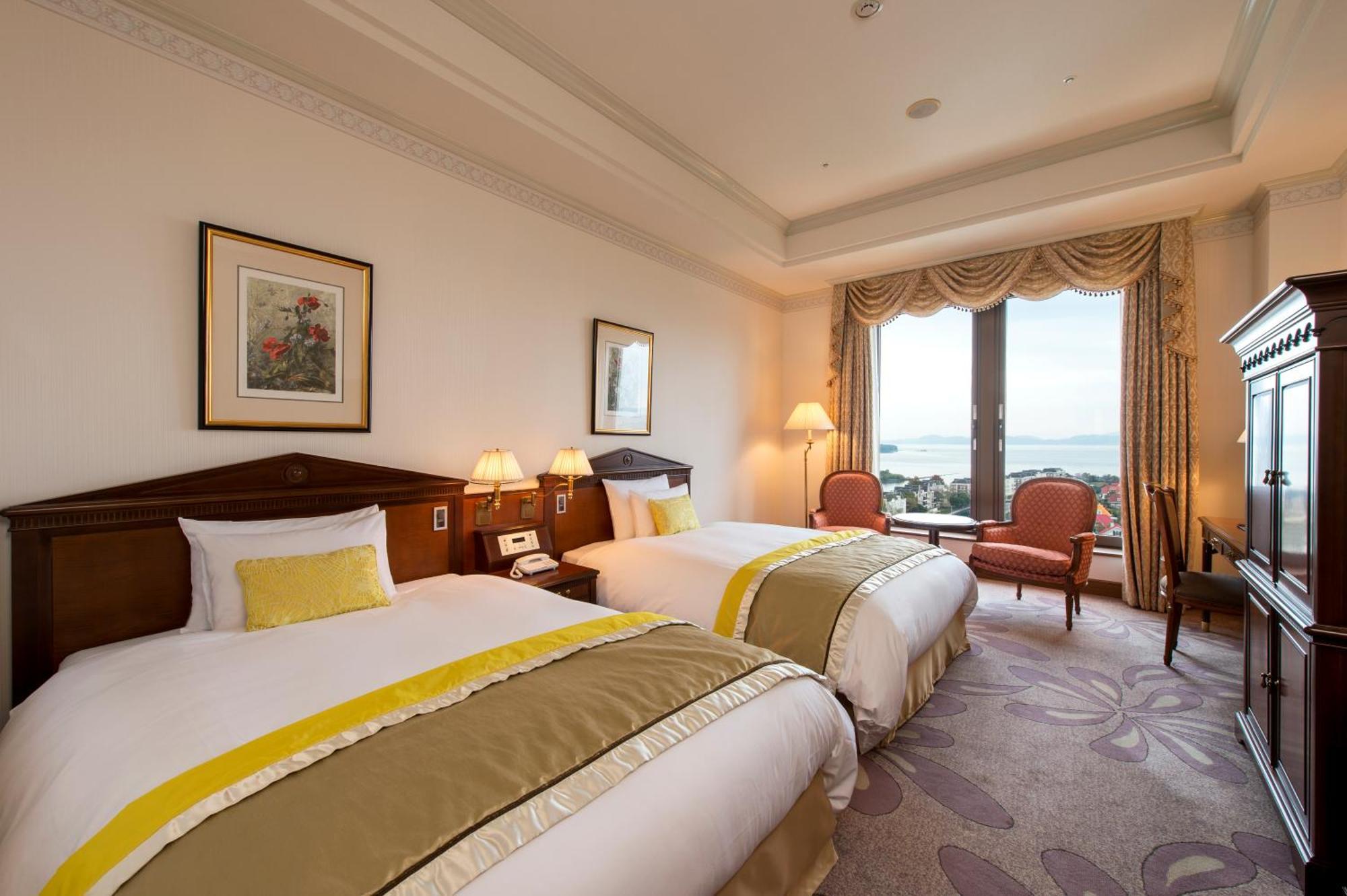Hotel Okura Jr Huis Ten Bosch Sasebo Exterior foto Deluxe twin room